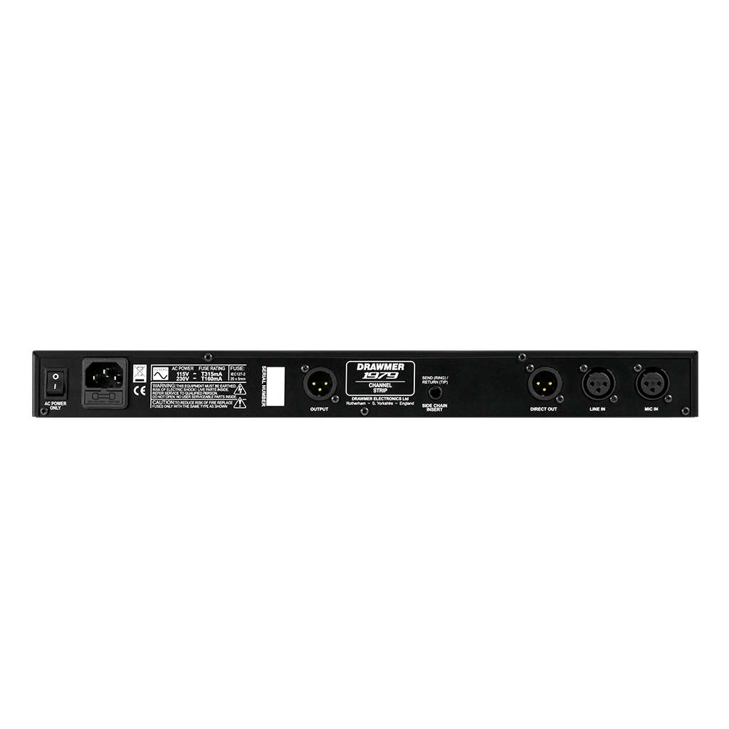 Drawmer 1979 Channel Strip Mic-Pre with Lift + EQ + Compressor