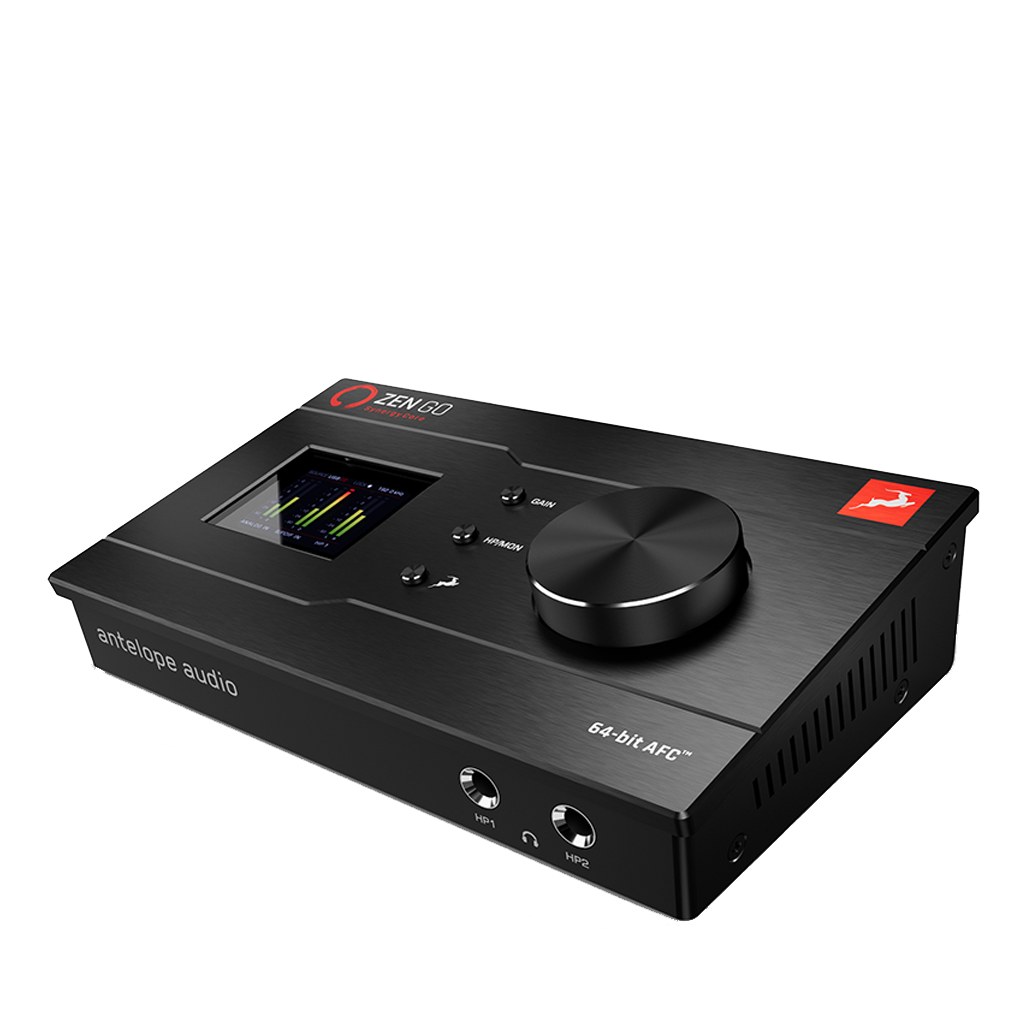 Antelope Audio ZEN GO Synergy Core 4x8 Bus-Powered THUNDERBOLT™ 3 Audio Interface with Onboard Real-Time Effects