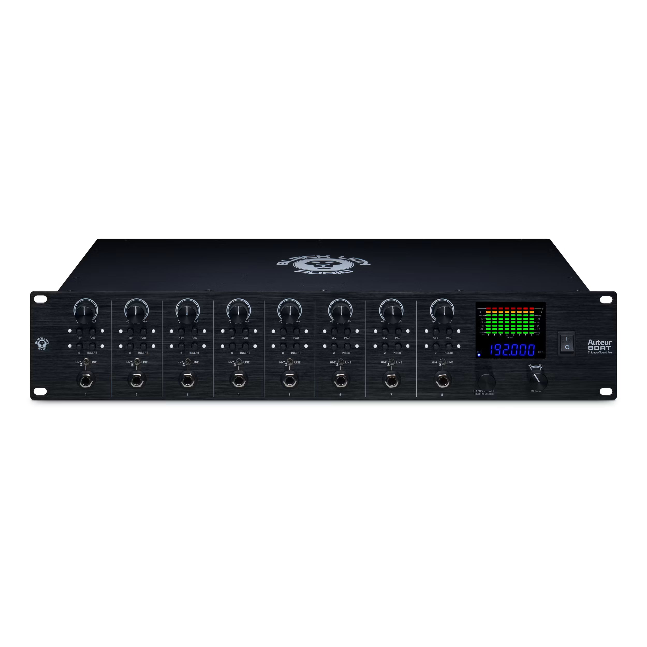 Black Lion Audio Auteur 8DAT 8-channel Auteur preamp / word clock with ADAT