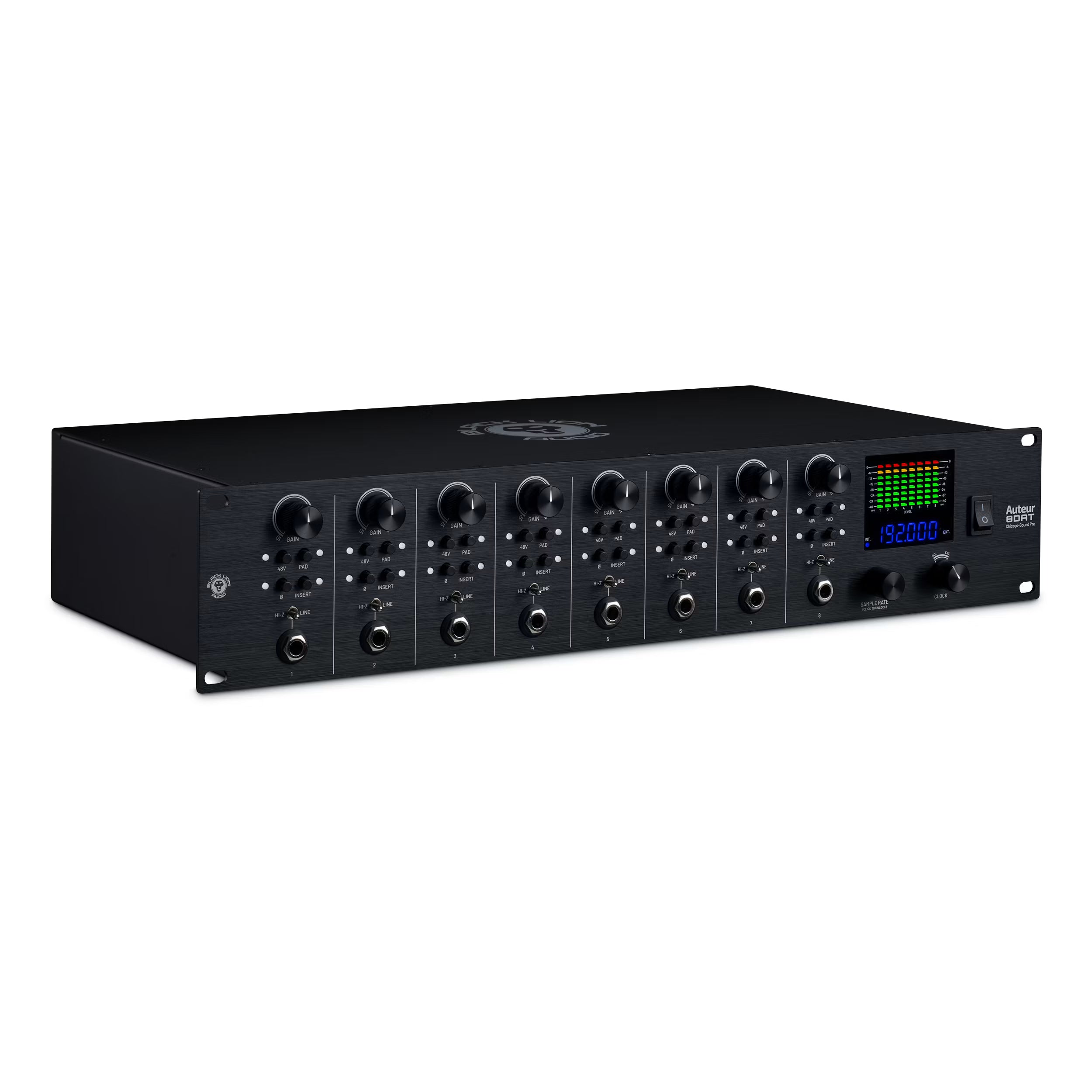 Black Lion Audio Auteur 8DAT 8-channel Auteur preamp / word clock with ADAT