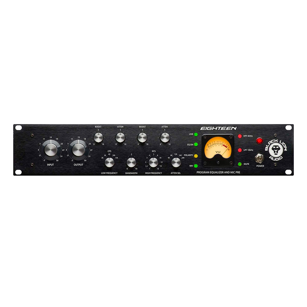 Black Lion Audio Eighteen Channel Strip - EQ & Mic Pre