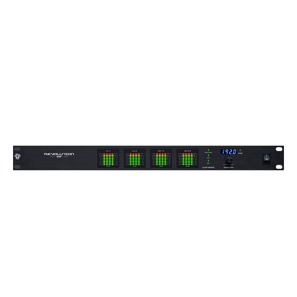 Black Lion Audio Revolution EXP 8x8 AD/DA Converter & Word Clock with ADAT