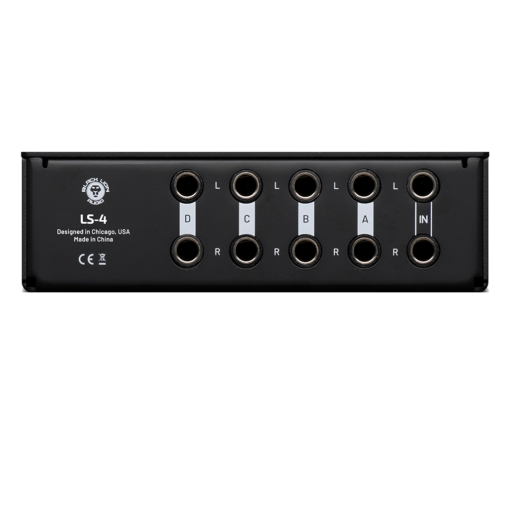 Black Lion Audio LS4 Mini-Format 2-In/8-Out Multi-Purpose Line Selector