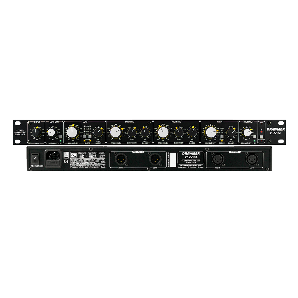 Drawmer 1974 Stereo Parametric Equalizer