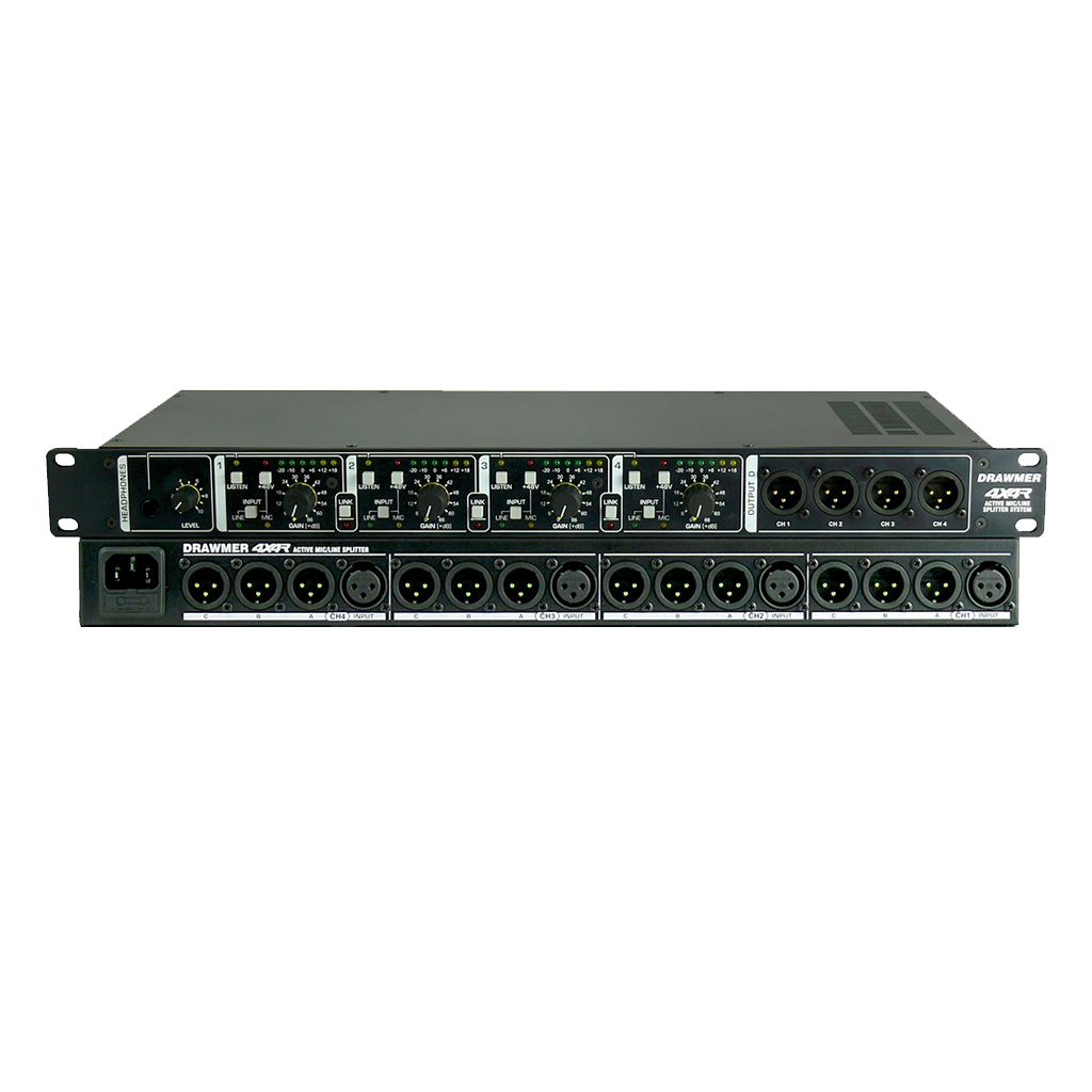 Drawmer 4X4R - Rackmount Active Splitter