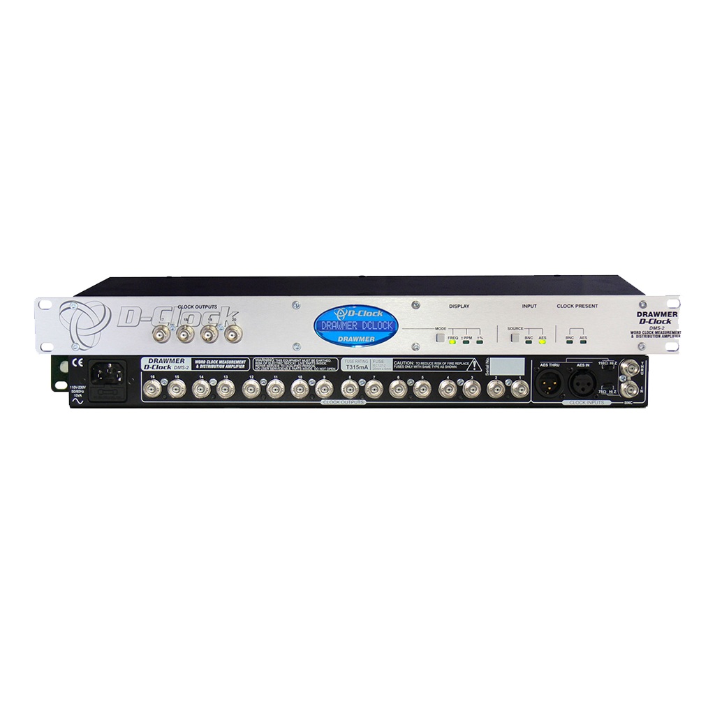 Drawmer D-Clock - Clock Measurement & Distribution