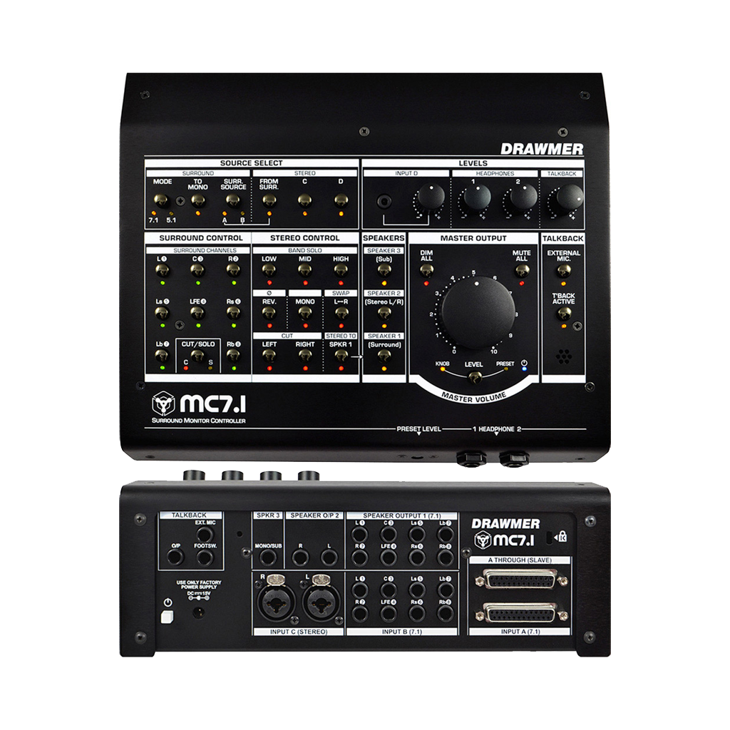 Drawmer MC7.1 - Surround Monitor Controller
