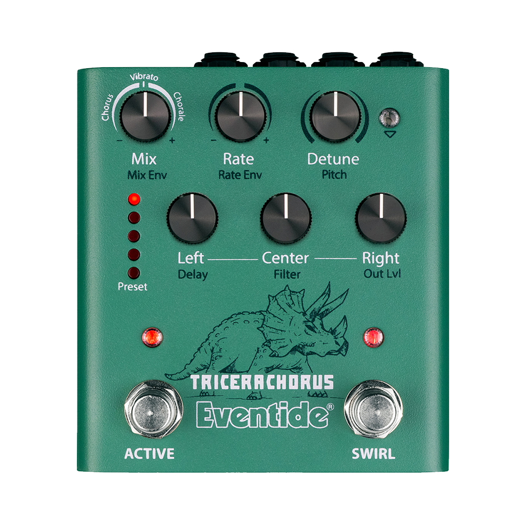 Eventide TriceraChorus Stereo Bucket Brigade-Style Tri-Chorus with Psychedelic Swirl