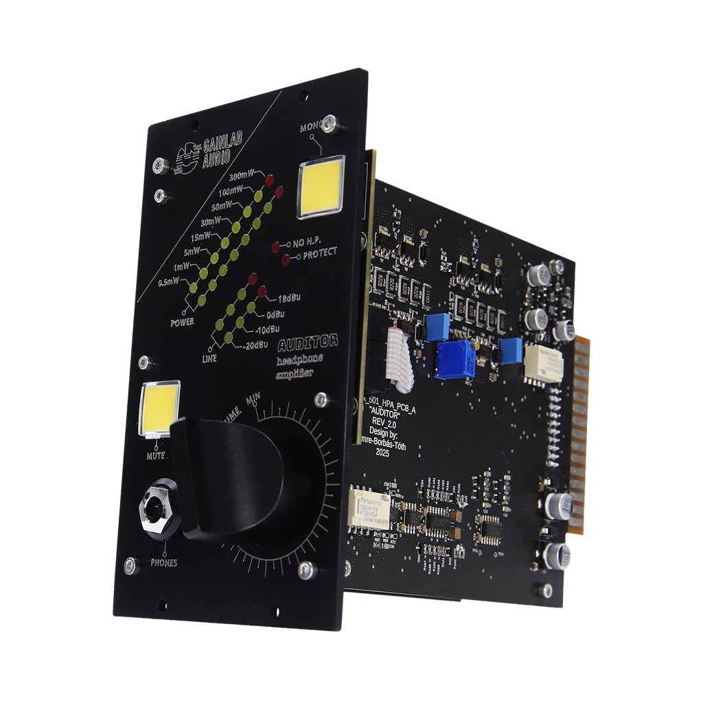 Gainlab Audio Auditor 500 Series Professional Headphone Amplifier