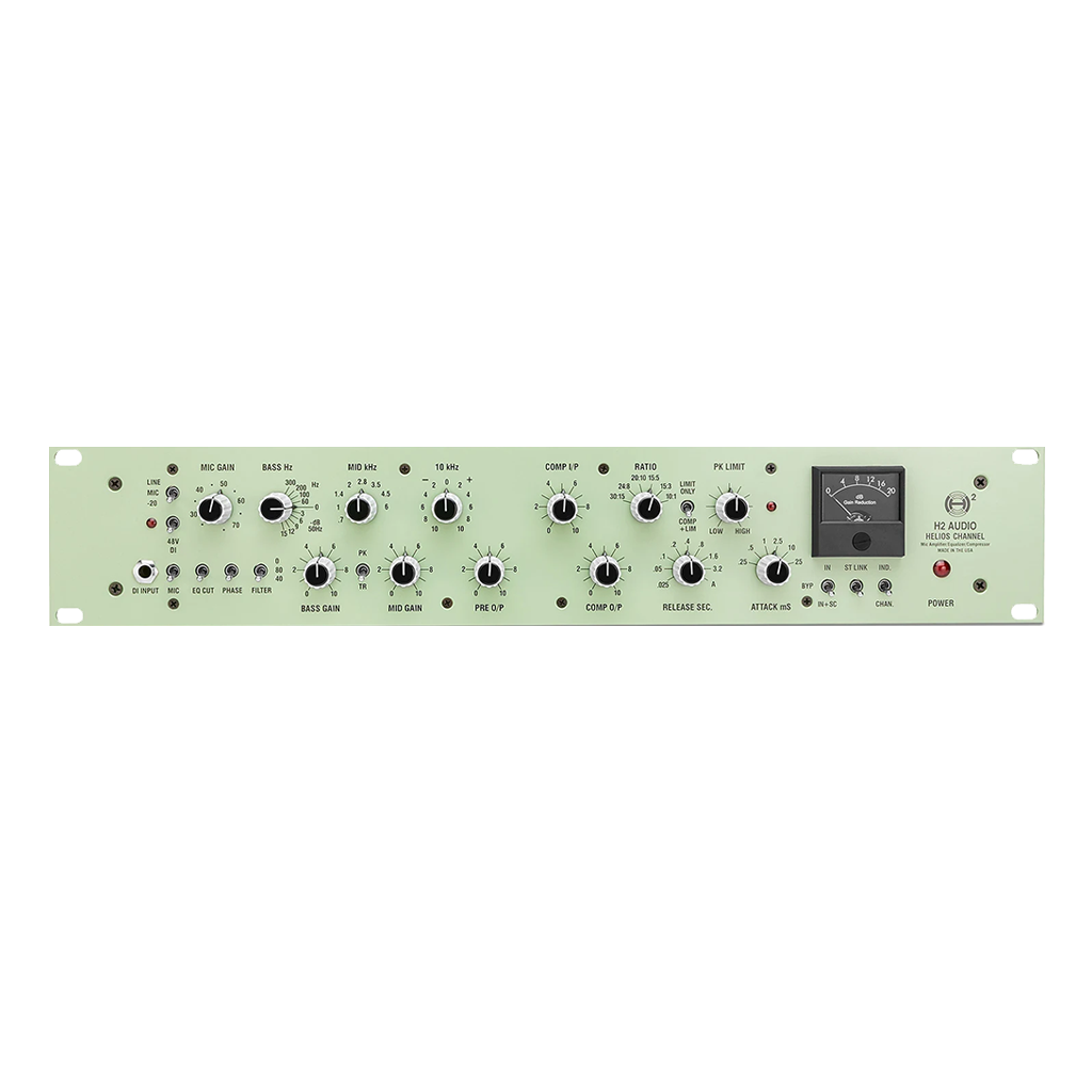 H2 Audio Helios Channel Channel Strip with Motown DI 19”