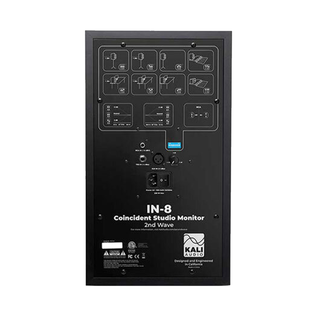 Kali Audio IN-8" 2nd Wave Active Three Way Studio Monitors (PAIR)