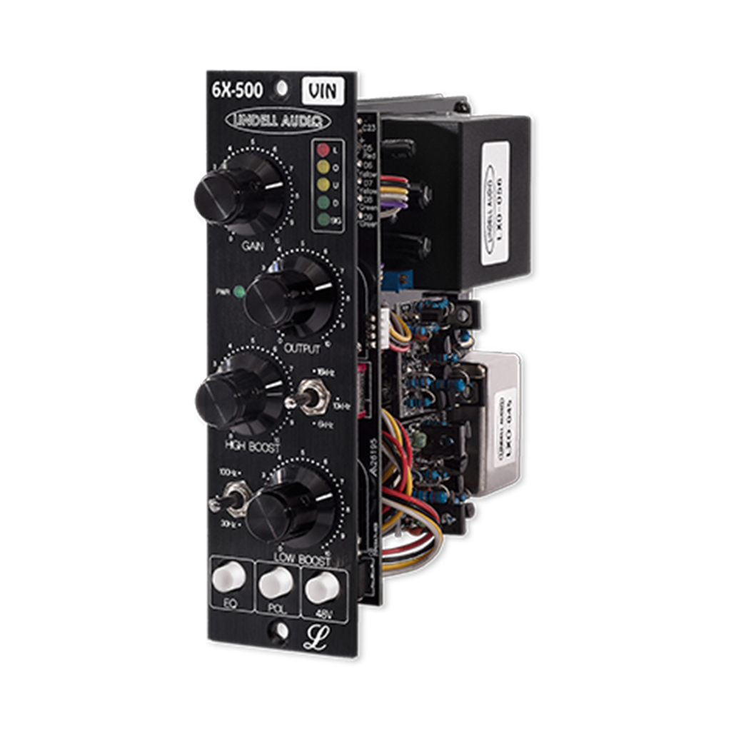 Lindell Audio 6X-500VIN Preamp