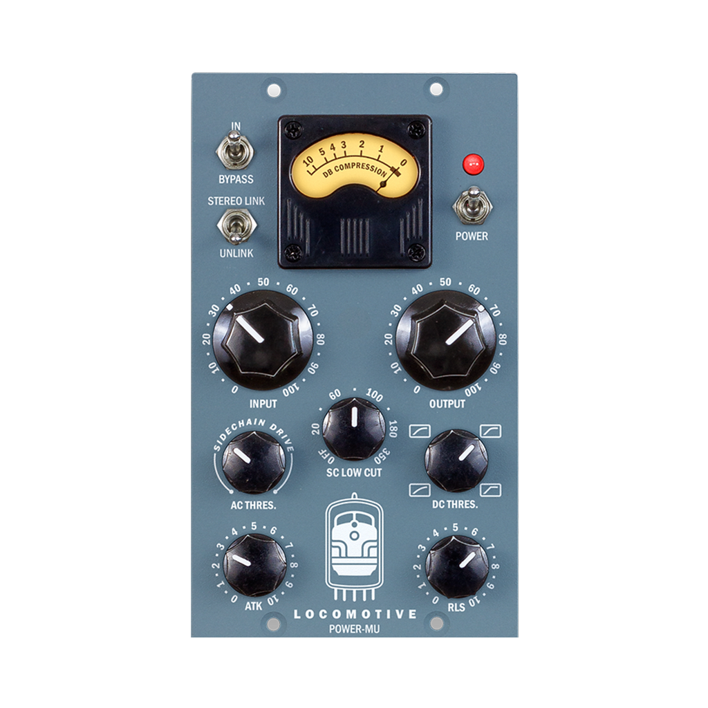 Locomotive Audio Power-Mu 500 Series Stereo Compressor