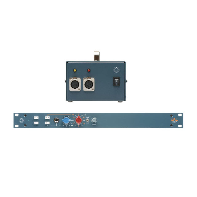 BAE 1073 MF with PSU Single Channel Mic Preamp / DI with Filter & Power Supply