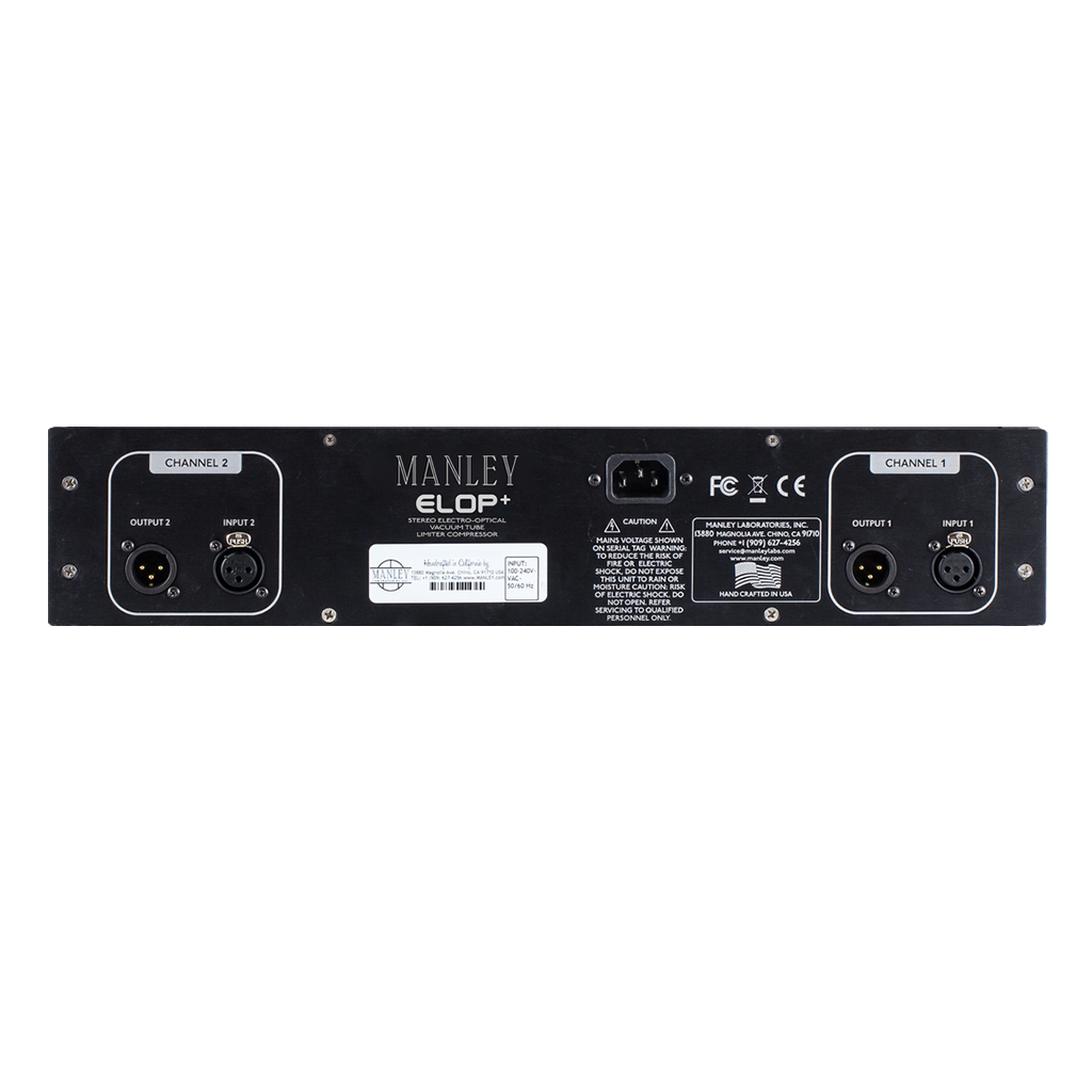 Manley Labs ELOP®+ Stereo Limiter Compressor