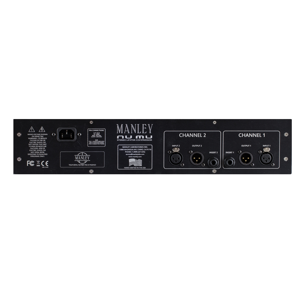 Manley Labs NU MU Stereo Limiter Compressor