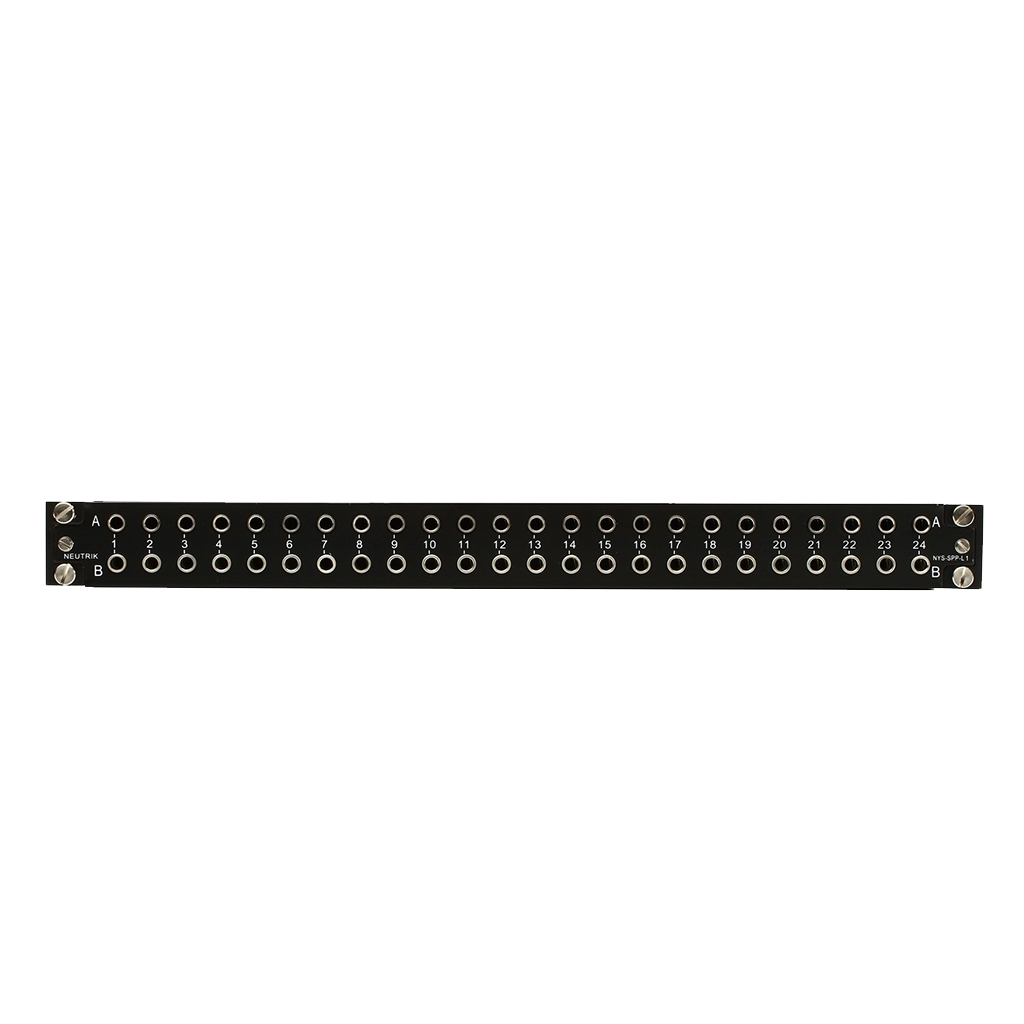 Neutrik NYS-SPP-L1 1/4“ Modular Patch Bay