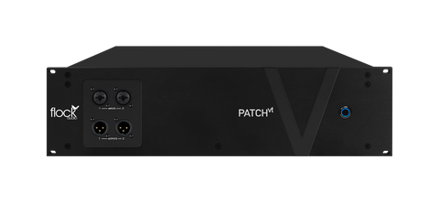 Flock Audio Patch VT - 128 Channel ( 64 x 64 Point ) Digitally Controlled Analogue Patch Bay