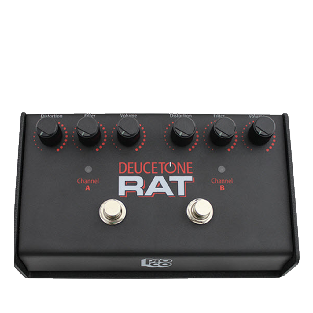 ProCo Deucetone RAT Dual Distortion / Fuzz / Overdrive Pedal
