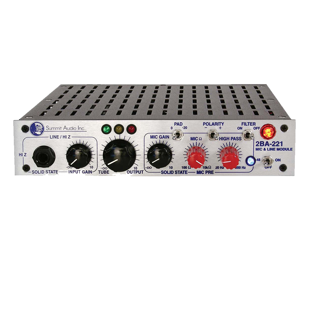 Summit Audio 2BA-221 Mic Line Preamp