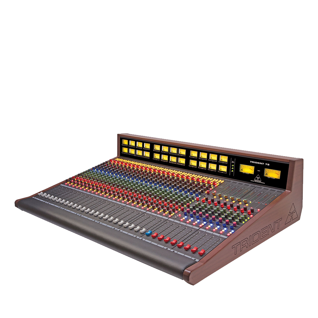 Trident Audio Developments Trident 78 Console 78-16 16 Channel Console with LED Meter Bridge