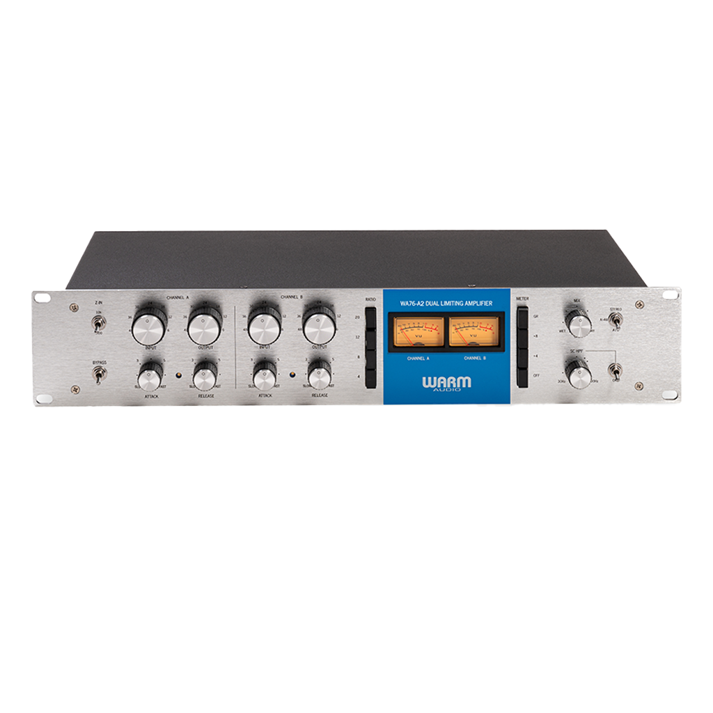 Warm Audio WA-76-A2 Dual-Channel Vintage-Voiced Discrete FET Compressor