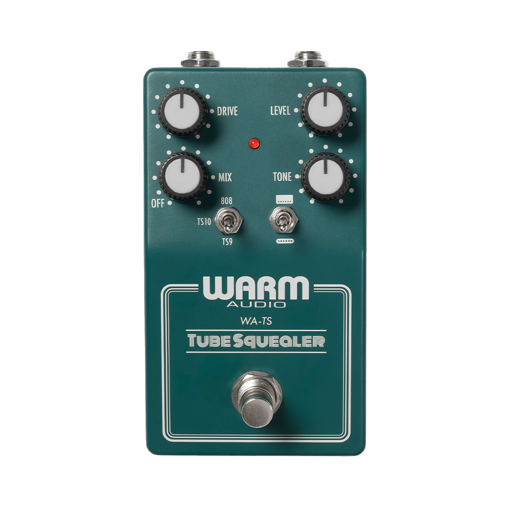 Warm Audio WA-TS Tube Squealer Three-Mode, Soft-Clipping, Tube Amp-Driving Overdrive Pedal