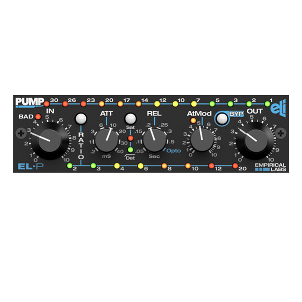 Wave Distro PUMP Duo Twin Empirical Labs Pump Compressors In a Single Rackspace