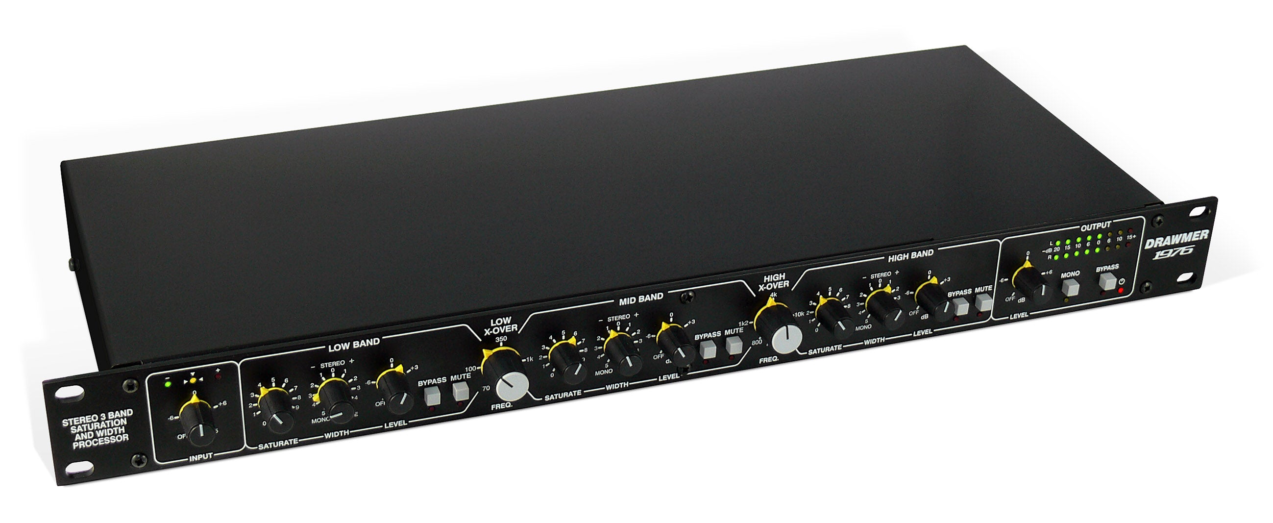 Drawmer 1976 - Stereo Three Band Saturation & Width Processor