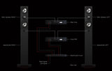 Amphion BaseTwo25 Powered low-frequency extension system with 2 x bass extension towers and 2 x 900W amplifier