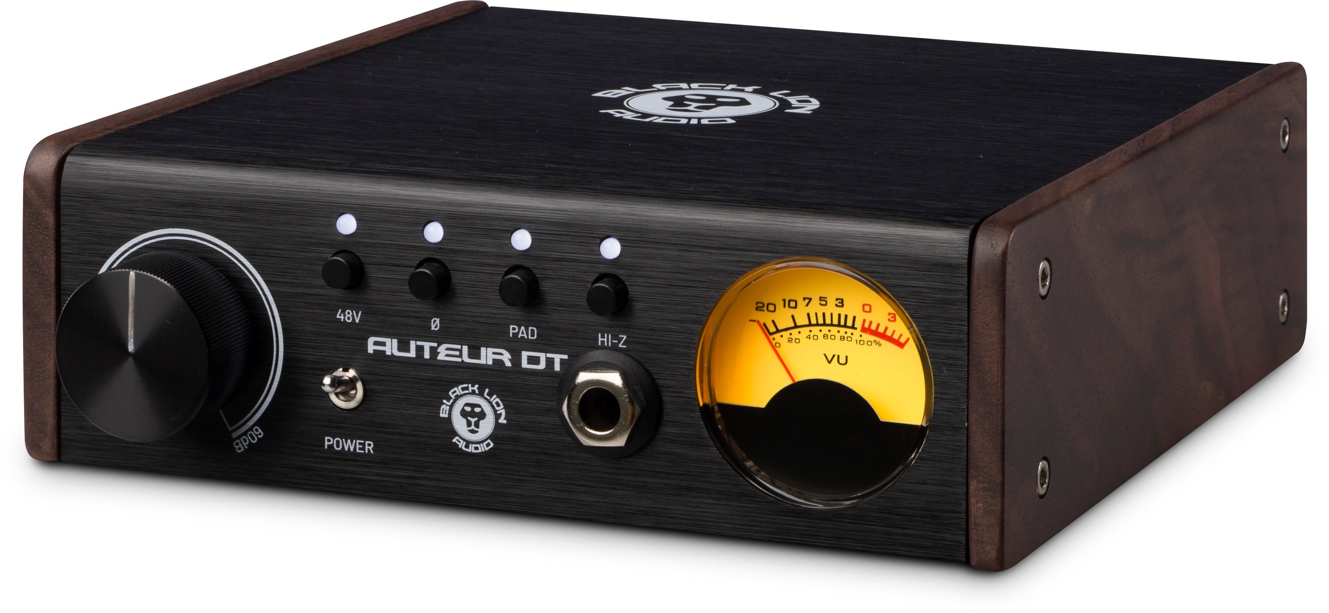 Black Lion Audio Auteur DT Transformer-Coupled Desktop Preamplifier
