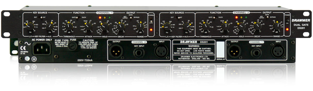 DRAWMER DS201 Dual Gate ゲート - 配信機器・PA機器・レコーディング機器