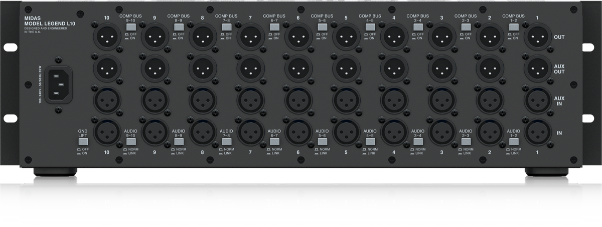 Midas L10 Legend 10 Space 500 Series Chassis – Oceania Audio Sales