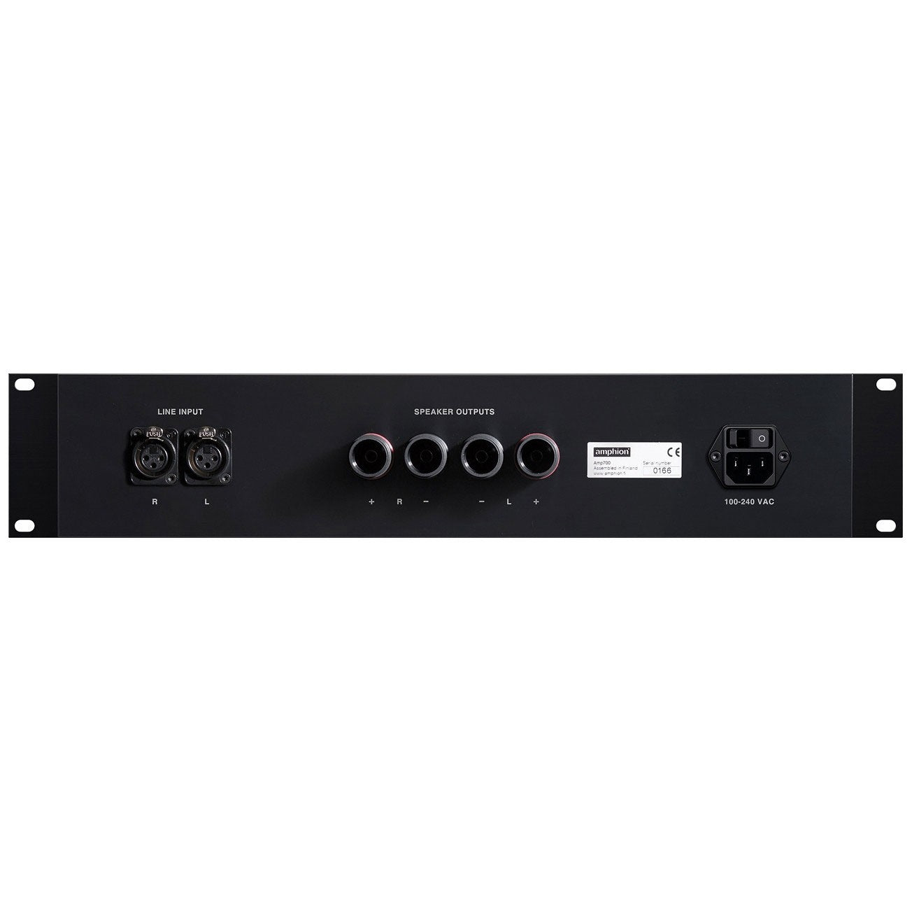 Amphion AMP700 2 x 700 Watt Power Amplifier