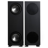Amphion BaseTwo25 Powered low-frequency extension system with 2 x bass extension towers and 2 x 900W amplifier