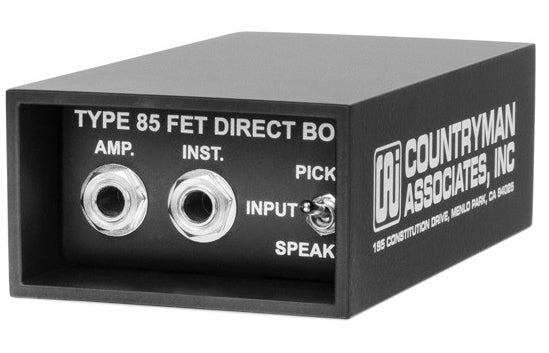 ギター COUNTRYMAN DI TYPE85 Type 85 Direct Box - Countryman.com