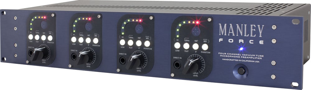Manley Labs Force® 4-Channel Microphone Preamplifier