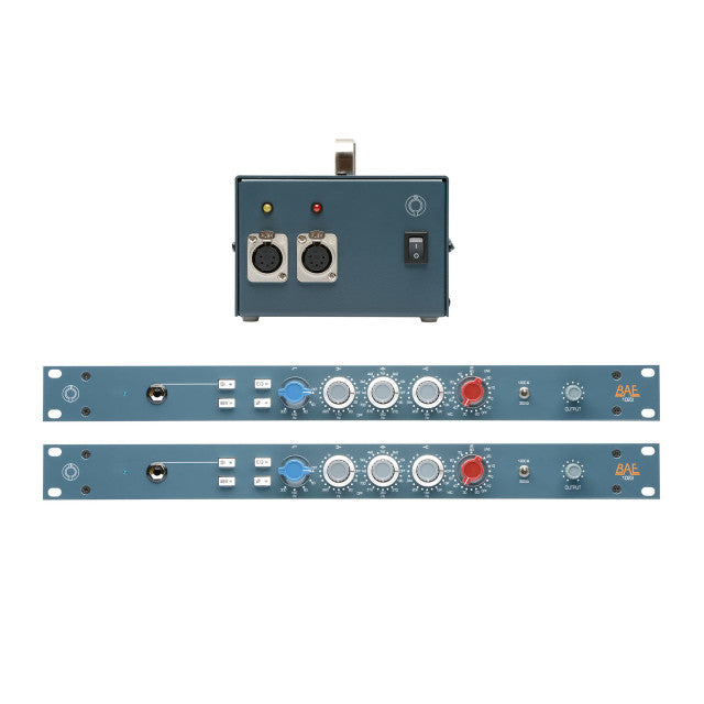 BAE 1023 with PSU Single Channel Mic Preamp / DI with EQ & Power Supply