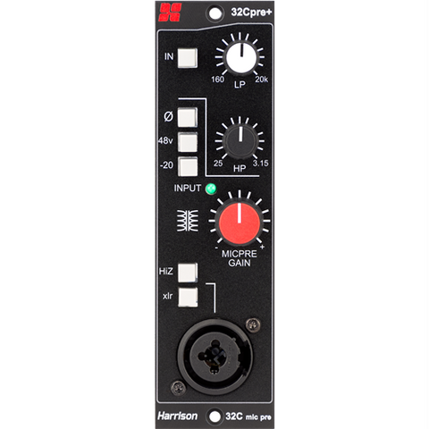 Harrison Audio 32C+  500 Series Mic Preamp / DI