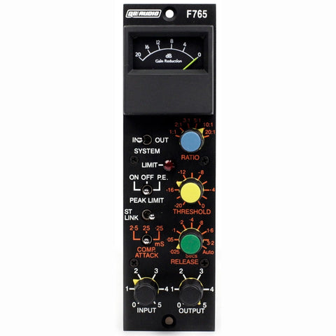 Q2 Audio F765 500 Series “Compex” Compressor/Limiter