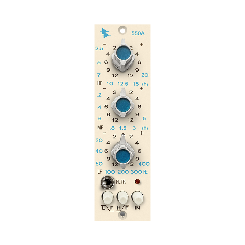 API 550A - 500 Series Discrete 3 Band EQ