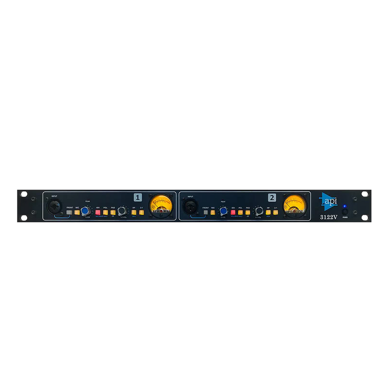 API 3122V 2 Channel Mic Preamp
