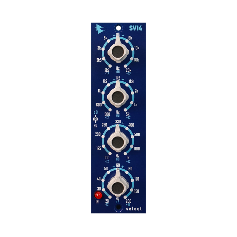 API Audio Select SV14 500 Series 4 Band Parametric EQ
