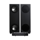 Amphion BaseTwo25 Powered Low-Frequency Extension System with 2 x Bass Extension Towers & 2 x 900W Amplifier