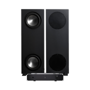 Amphion BaseTwo25 Powered Low-Frequency Extension System with 2 x Bass Extension Towers & 2 x 900W Amplifier