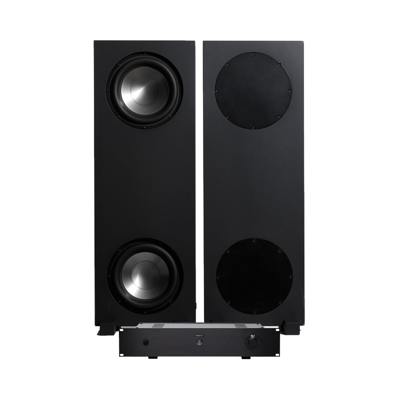 Amphion BaseTwo25 Powered Low-Frequency Extension System with 2 x Bass Extension Towers & 2 x 900W Amplifier