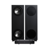 Amphion BaseTwo25 Powered Low-Frequency Extension System with 2 x Bass Extension Towers & 2 x 900W Amplifier