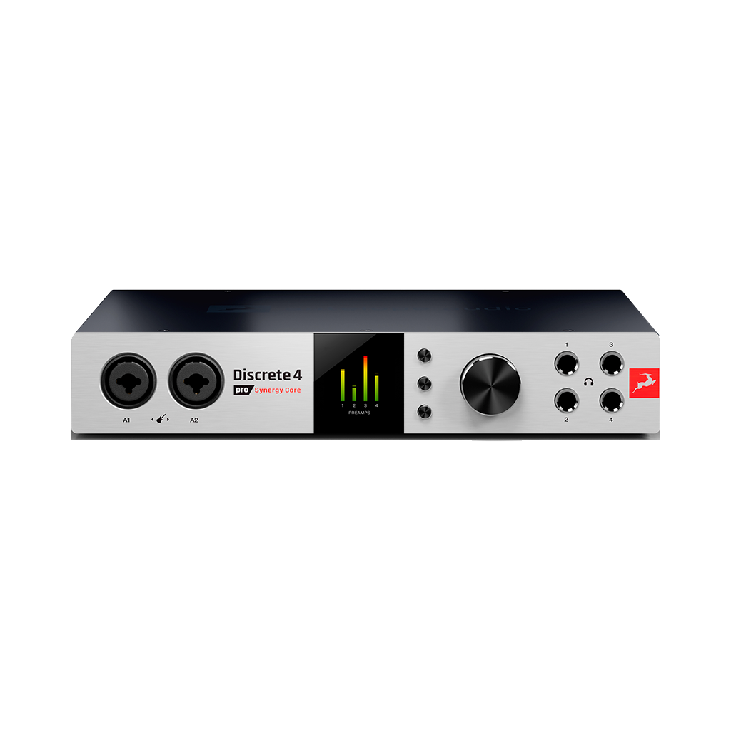 Antelope Audio Discrete 4 Pro Synergy Core 14x20 Thunderbolt 3 & USB 2.0 Audio Interface with Onboard Real-Time Effects