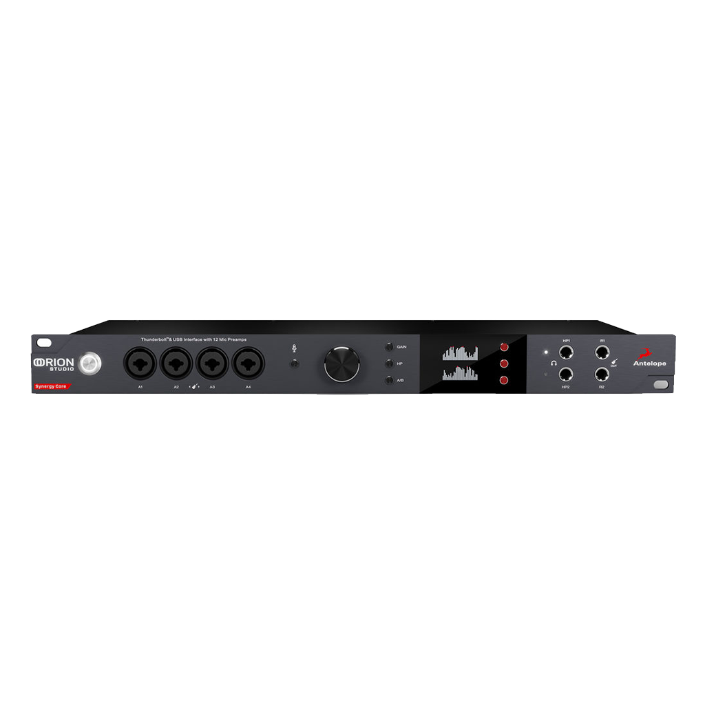Antelope Audio Orion Studio Synergy Core THUNDERBOLT™ 3 & USB Interface with 12 Preamps & Synergy Core FX