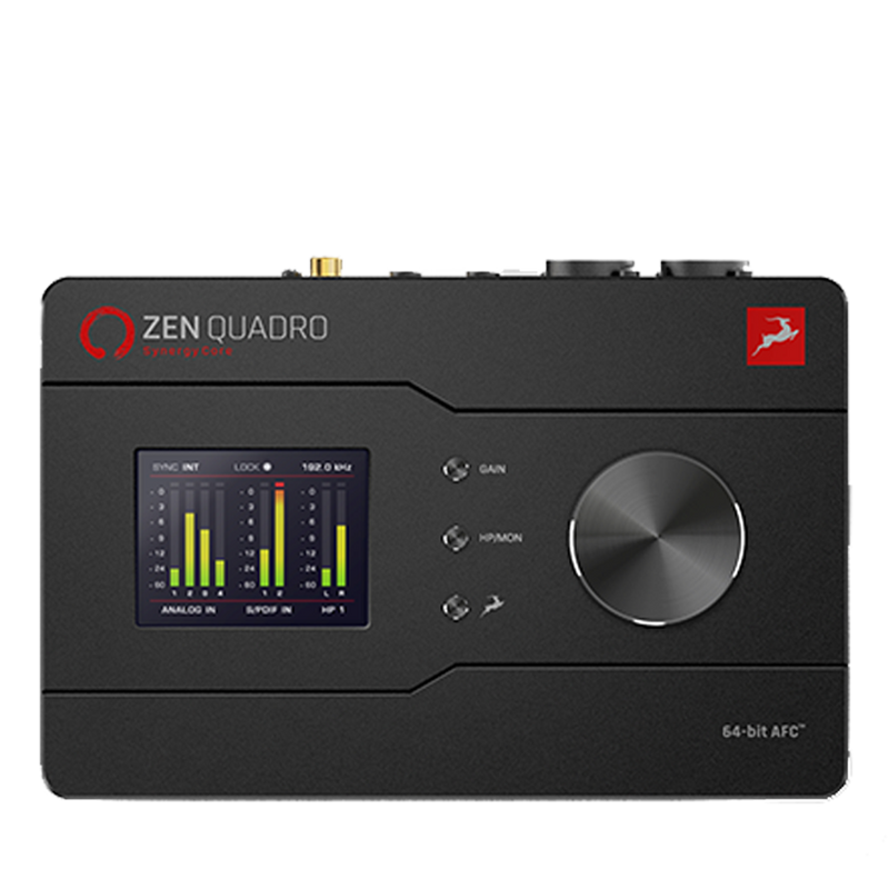 Antelope Audio Zen Quadro SC 14-In/10-Out Dual USB-C Bus-Powered Audio Interface